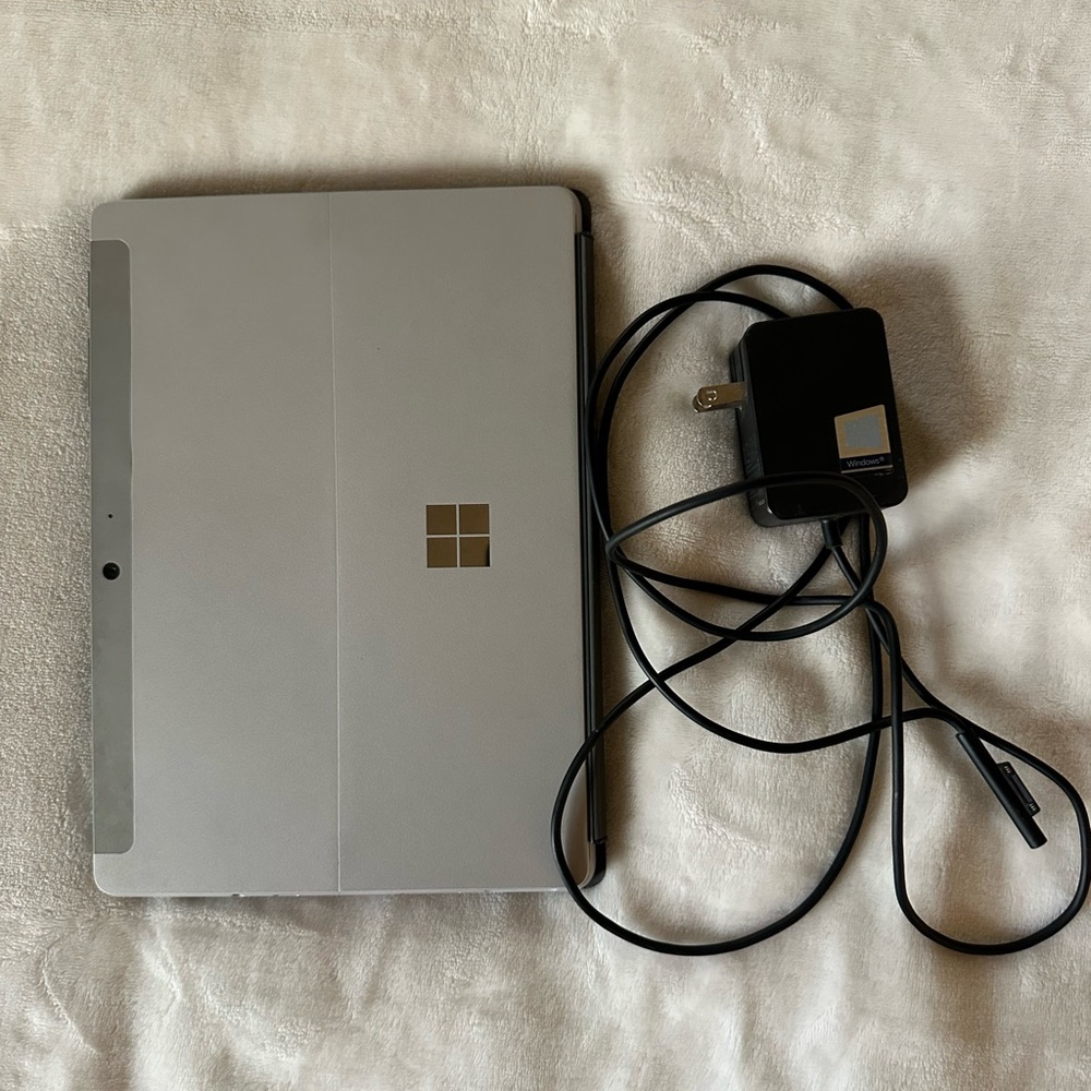 Microsoft Tablet Silver with Charger (used) works perfectly